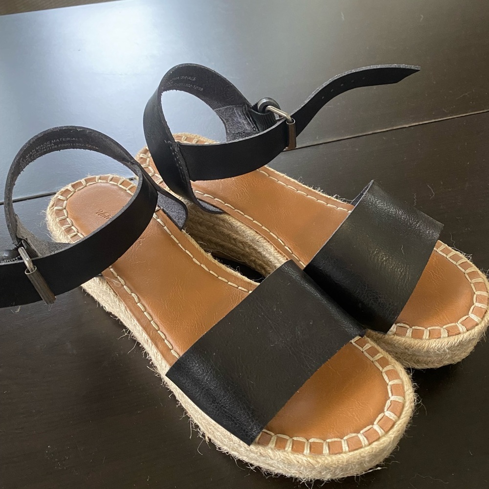 Black Heeled Sandals